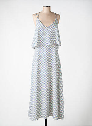 Robe longue bleu MOLLY BRACKEN femme