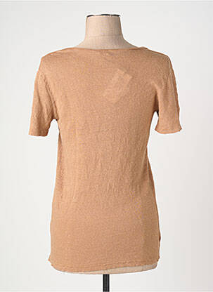 T-shirt marron PLEASE femme