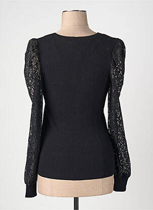 Pull noir MORGAN femme