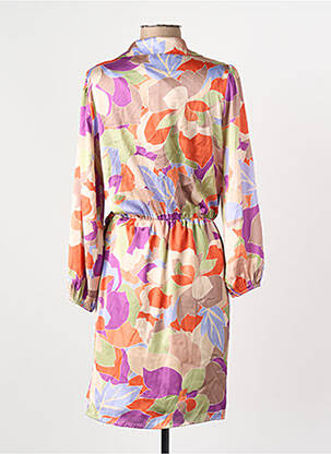 Robe mi-longue orange AMELIE & AMELIE femme