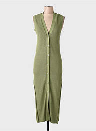 Gilet sans manche vert MANGO femme