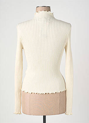 Pull manches longues manches longues blanc VERO MODA femme