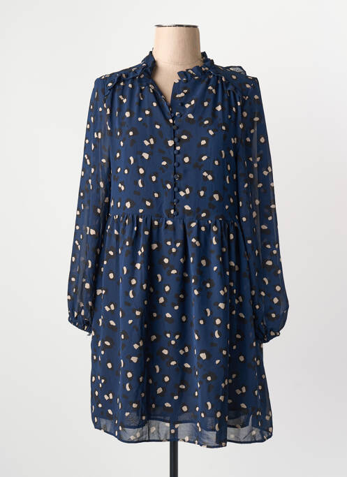 Robe longue bleu MANGO femme