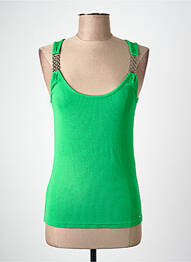 Débardeur vert MORGAN femme
