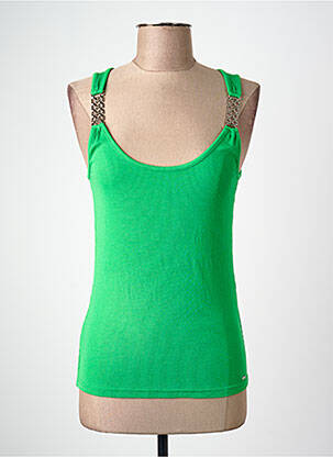 Débardeur vert MORGAN femme