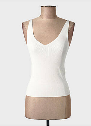 Débardeur blanc JACQUELINE DE YONG femme