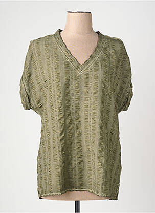 T-shirt vert NÜ femme