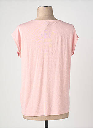 T-shirt manches courtes manches courtes rose PIECES femme