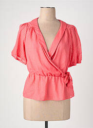 Blouse orange NAF NAF femme