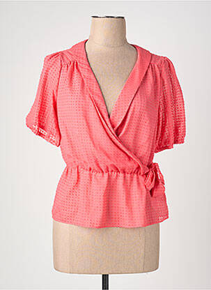 Blouse orange NAF NAF femme