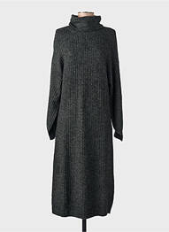 Robe pull noir LE TEMPS DES CERISES femme