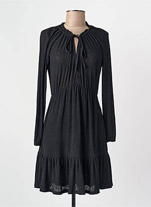 Robe mi-longue noir MANGO femme