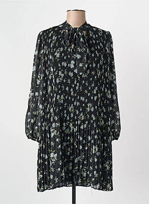 Robe mi-longue bleu MANGO femme