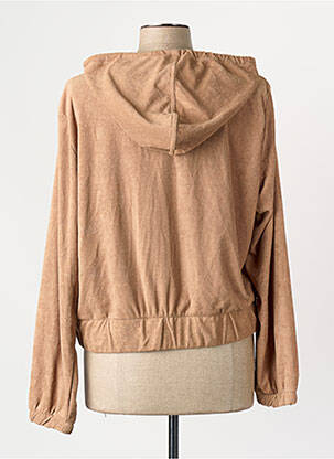 Gilet manches longues marron ONLY femme