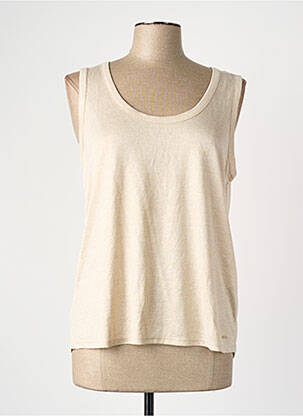 Débardeur beige MORGAN femme