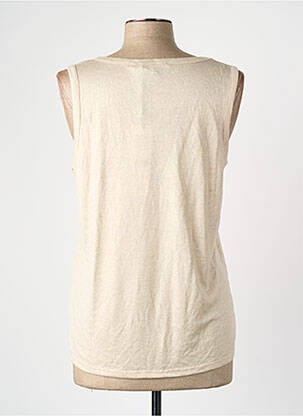Débardeur beige MORGAN femme