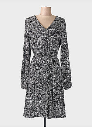 Robe mi-longue noir GARCIA femme