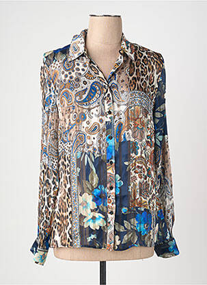 Chemisier bleu GUESS femme