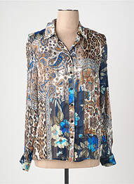 Chemisier bleu GUESS femme
