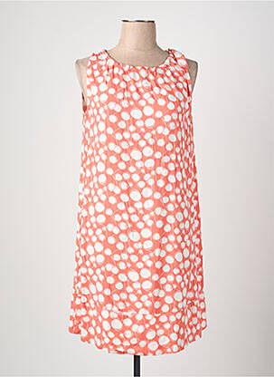 Robe courte orange ZABAIONE femme