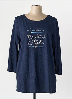 T-shirt bleu STREET ONE femme