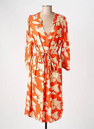 Robe longue orange CARMAKOMA femme