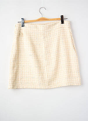 Jupe courte beige AMELIE & AMELIE femme