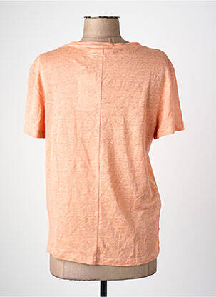 T-shirt orange MANGO femme