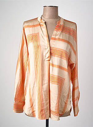 Chemisier orange MANGO femme