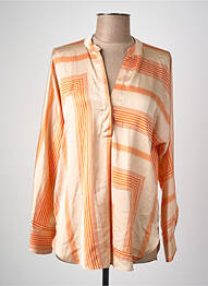 Chemisier orange MANGO femme