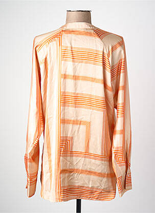 Chemisier orange MANGO femme