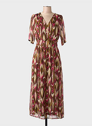 Robe courte marron ONLY femme
