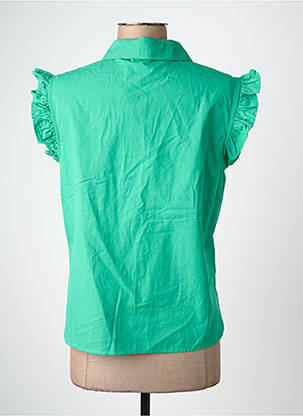 Chemisier manches courtes vert VERO MODA femme