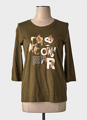 T-shirt vert S.OLIVER femme