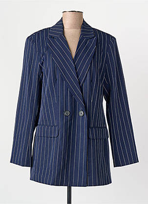 Blazer fermeture boutonnée sur le devant bleu ONLY femme