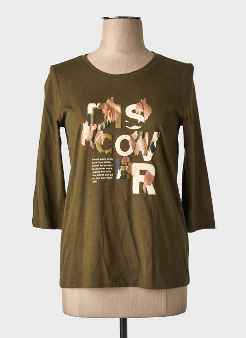 T-shirt vert S.OLIVER femme