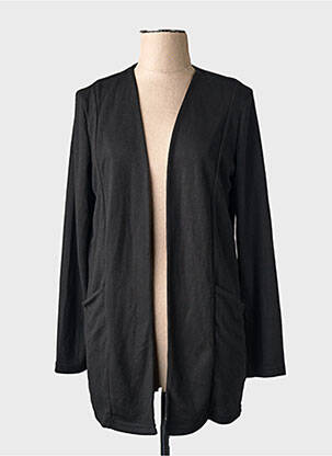 Gilet manches longues noir ZABAIONE femme