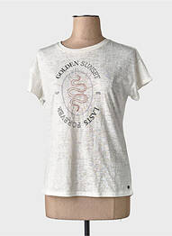 T-shirt blanc GARCIA femme
