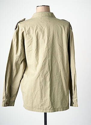 Veste en jean manches longues marron ONLY femme