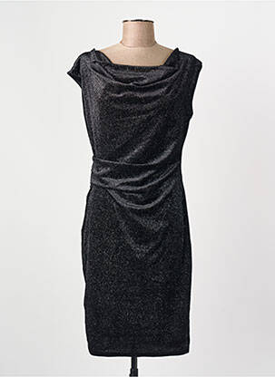 Robe mi-longue noir MOLLY BRACKEN femme