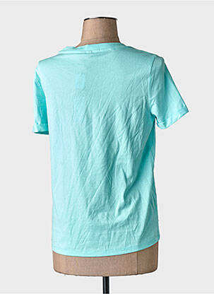 T-shirt coupe droite manches courtes bleu VERO MODA femme