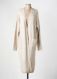 Gilet manches longues beige GARCIA femme