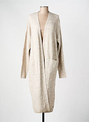 Gilet manches longues beige GARCIA femme