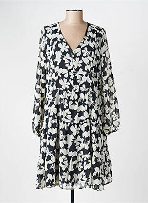 Robe mi-longue noir ZABAIONE femme