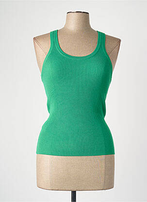Débardeur vert MANGO femme