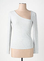 T-shirt manches longues manches longues gris ONLY femme