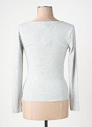 T-shirt manches longues manches longues gris ONLY femme