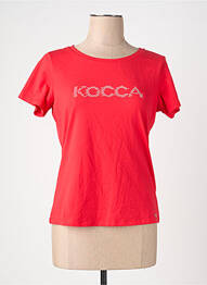T-shirt rouge KOCCA femme