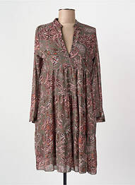 Robe mi-longue vert ZABAIONE femme