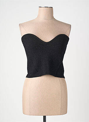 Débardeur noir MANGO femme